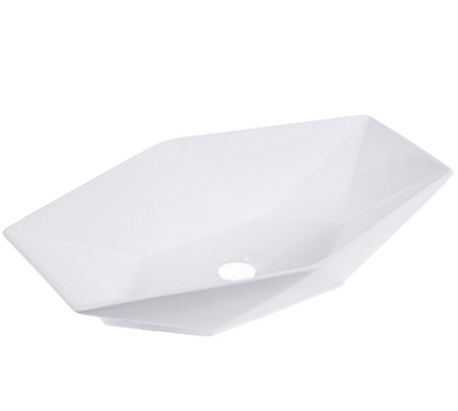 Lavoar blat KR-570, 57x36cm, ceramica sanitara
