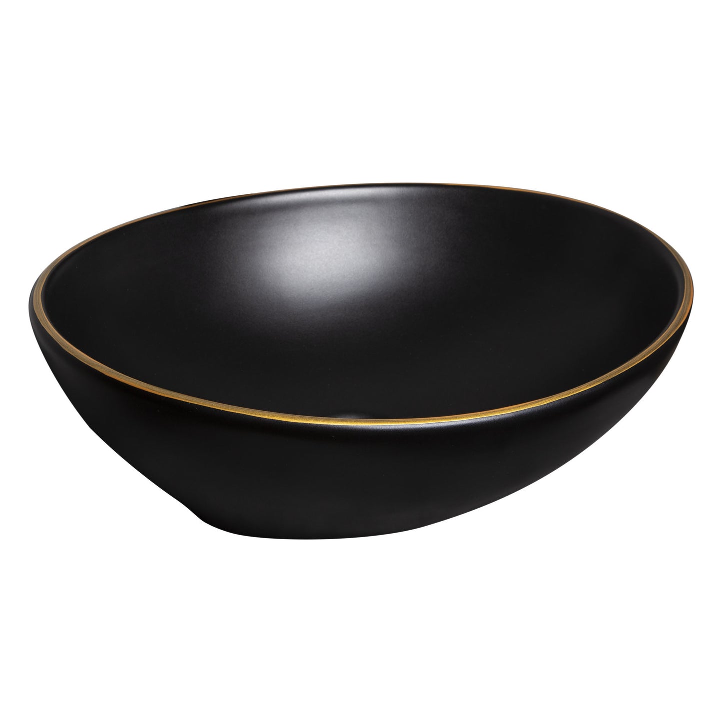 Lavoar blat KR-707 Gold Edge, ceramica, 41x33cm